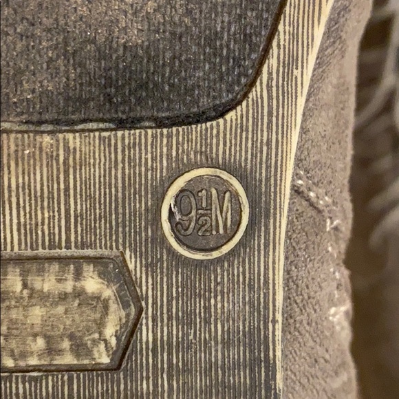 Taupe colored mid knee Boots. - Picture 5 of 14